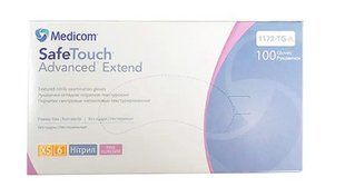 Перчатки нитриловые неопудренные Medicom SafeTouch XS Светло розовые 100 шт, Тонкие нитриловые перчатки, нитриловые перчатки, перчатки нитриловые, медицинские нитриловые перчатки, медицинские перчатки нитриловые, медицинские перчатки плотные, медицинские  1172-TG-A фото