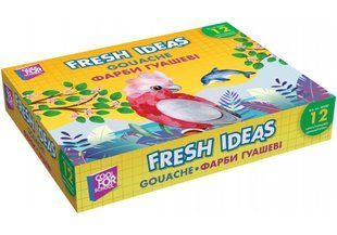 Фарба гуашева 12 кольорів Fresh Ideas (по 10 см3) 1910668405 фото