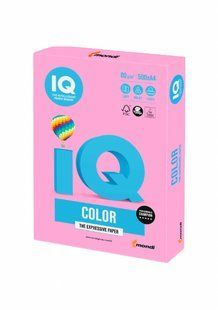 Папір кольоровий двосторонній А4 IQ Color Neon Pink Рожевий 500 аркушів 80г/м2 Кольоровий папір для друку 1973388578 фото